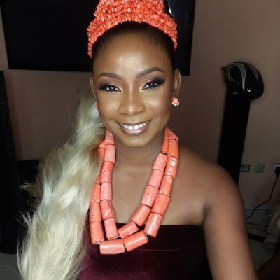 Photo: Genevieve Nnaji's younger sister weds