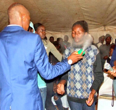 SA Prophet who uses insecticide to 'heal' people speaks, says it's to cure cancer, HIV or any other illness