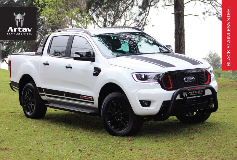 Ford Ranger Stormtrak Pdc Nudge Bar Black