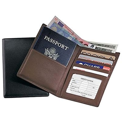Royce leather RFID-blocking passport & currency wallet review