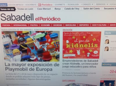 Kidnelis en el Periódico