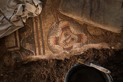 Ancient Mosaic in Israel