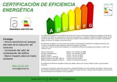 Certificación de eficiencia energetica image