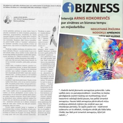 Laika vadība radošu profesiju pārstāvjiem "iFinanses"
