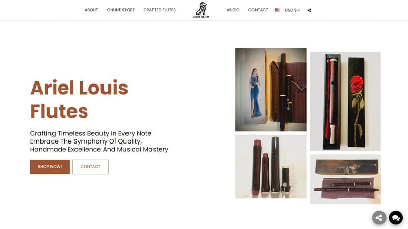 Ariel Louis Flutes