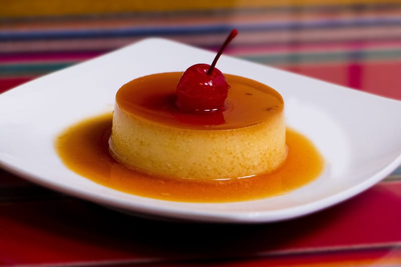 Flan napolitano horneado