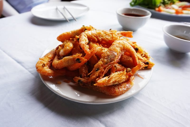 Γαρίδες Τηγανιτές/Fried Shrimp