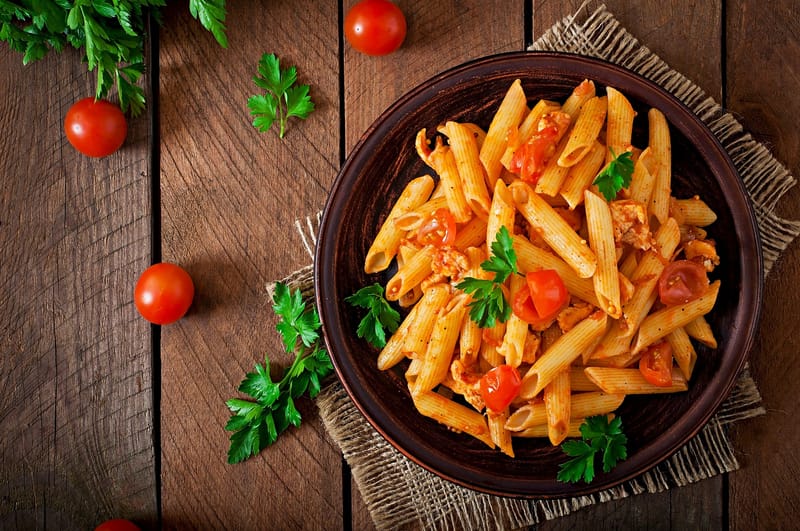 PENNE ARRABBIATA