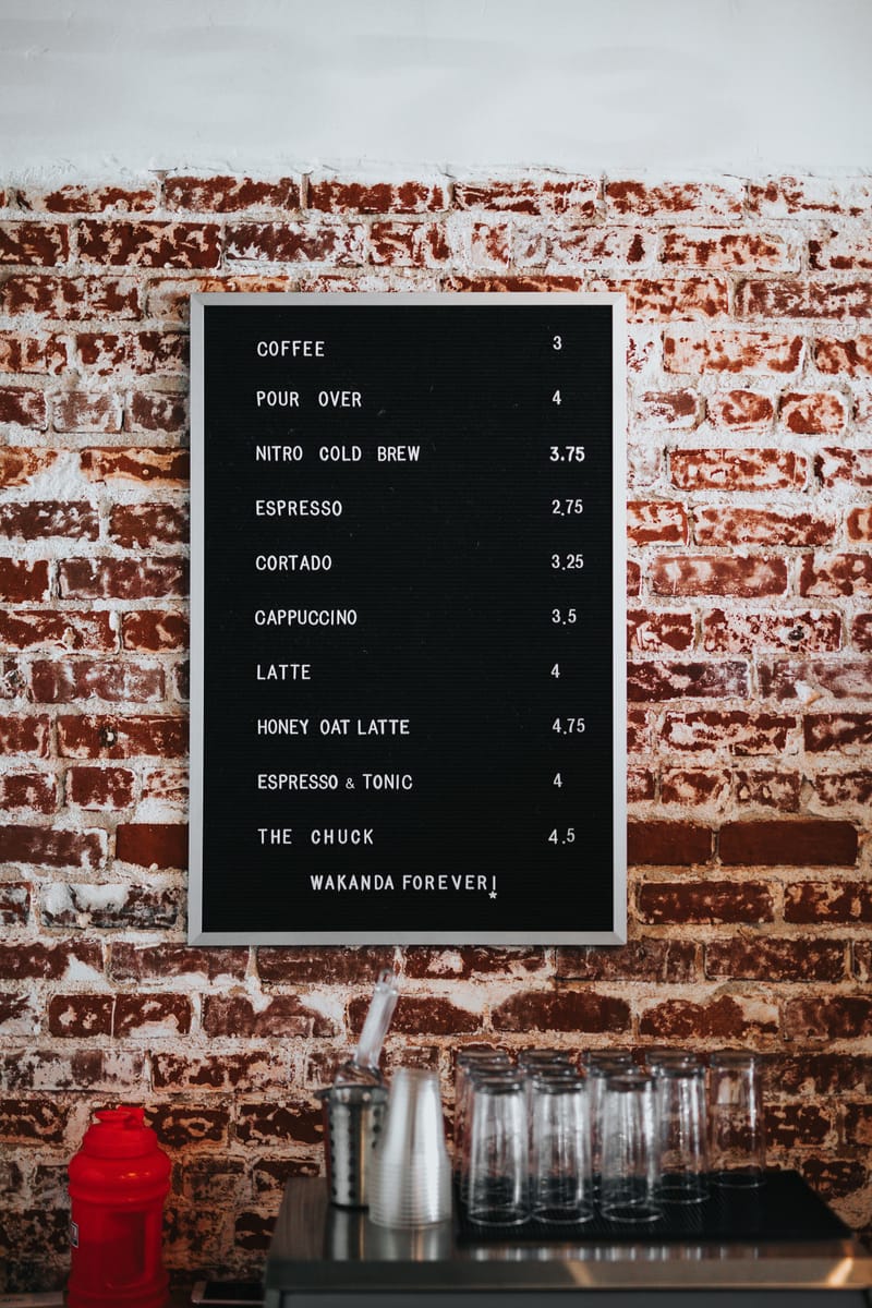Price List