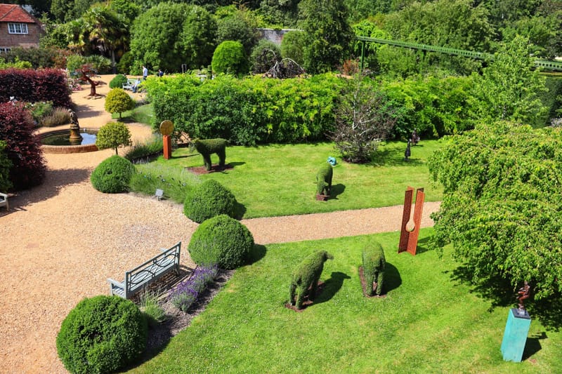 arrangement and maintenance of green areas