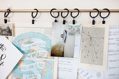 How to use a moodboard to get inspiration