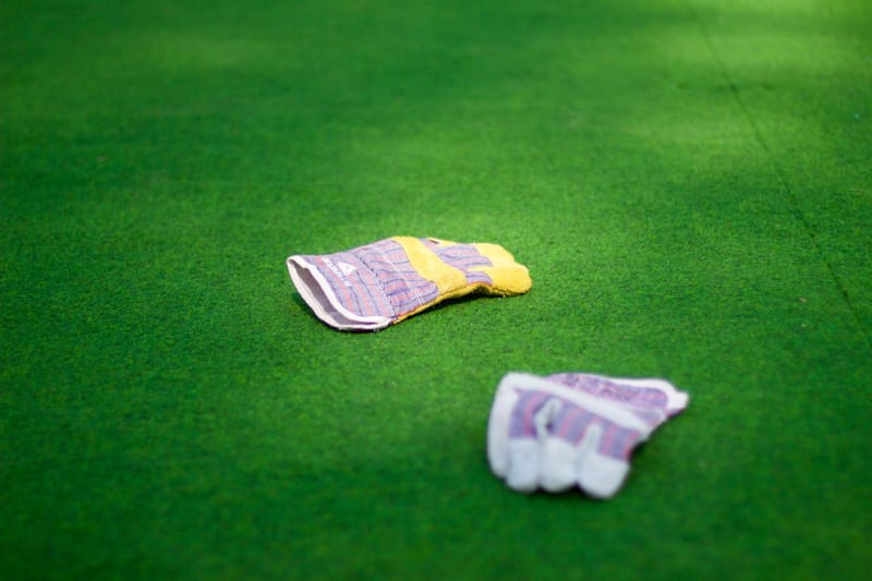 Synthetic turf installation