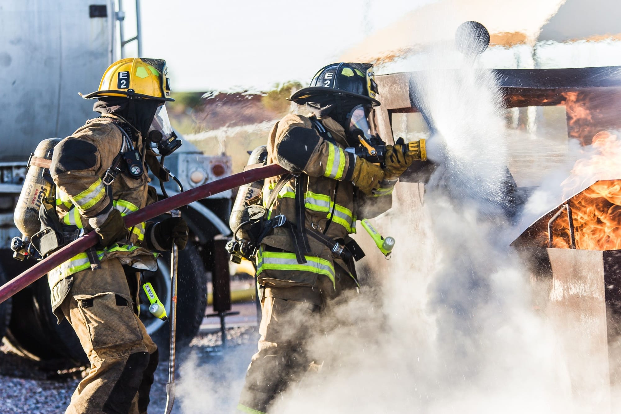 Firefighting training