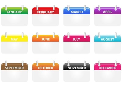 TRAINING CALENDAR image