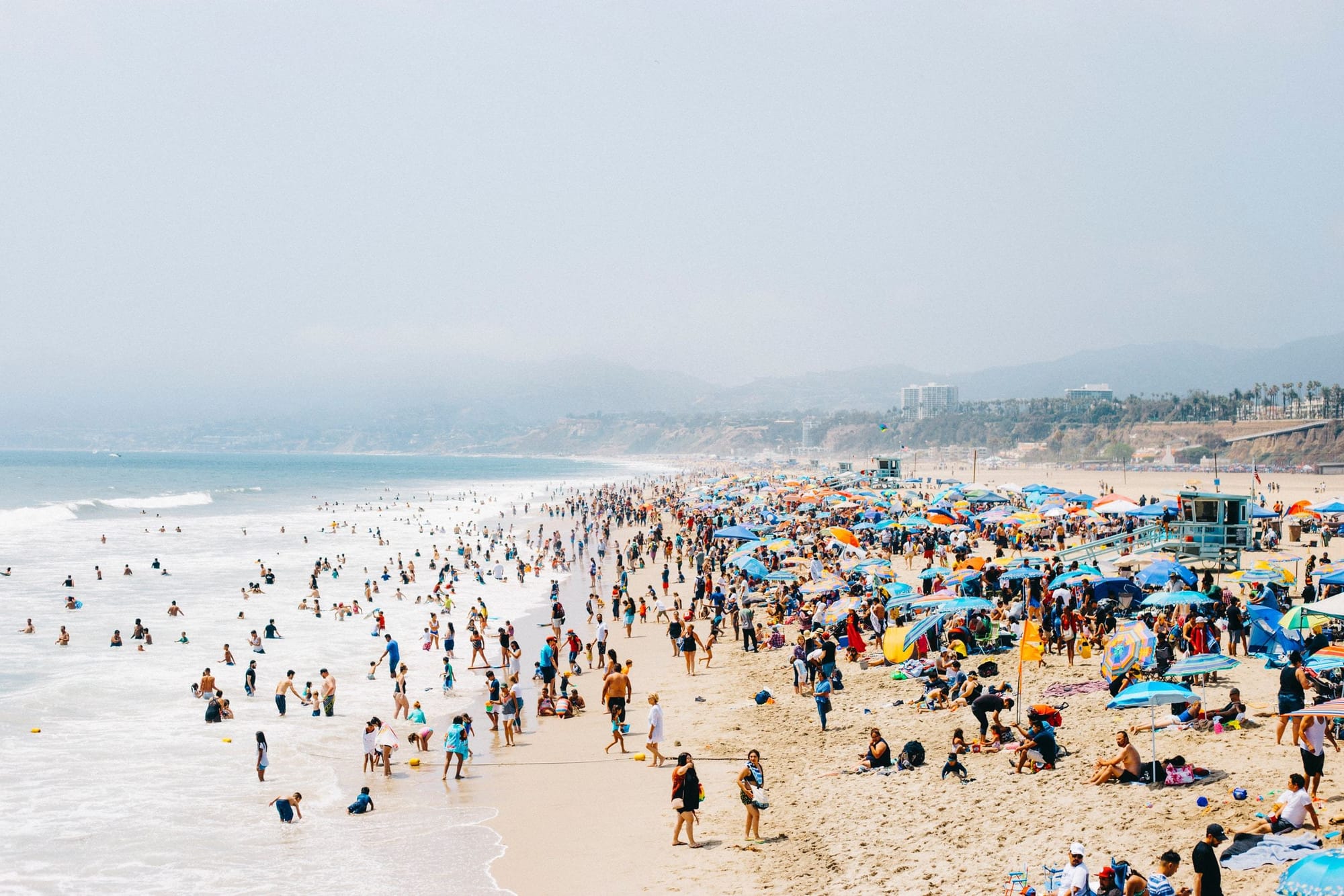 Mayor Garcetti Says LA Beaches Will Only Be Open For Exercise on Wet Sand, No Sunbathing on Dry Sand