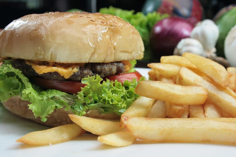 BBQ Beef Burger With Cheese