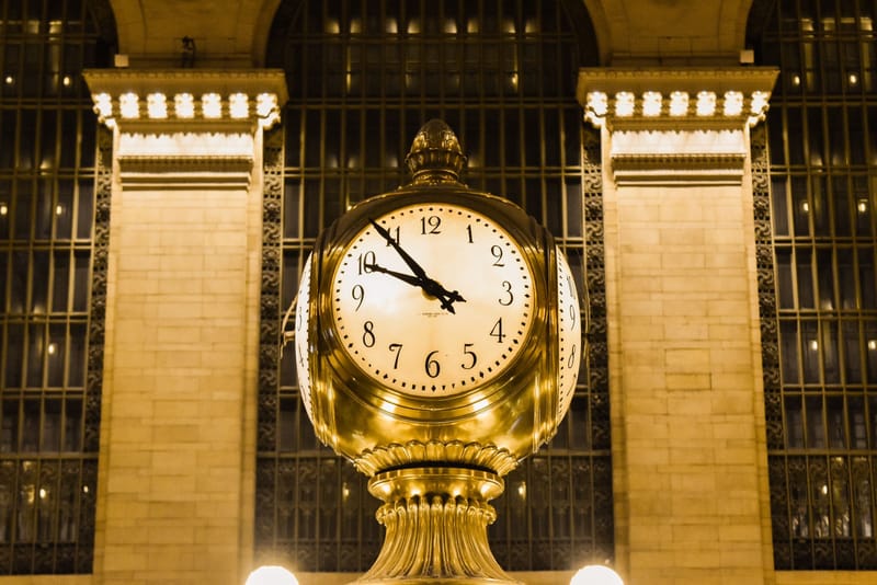 Adjust the time if necessary