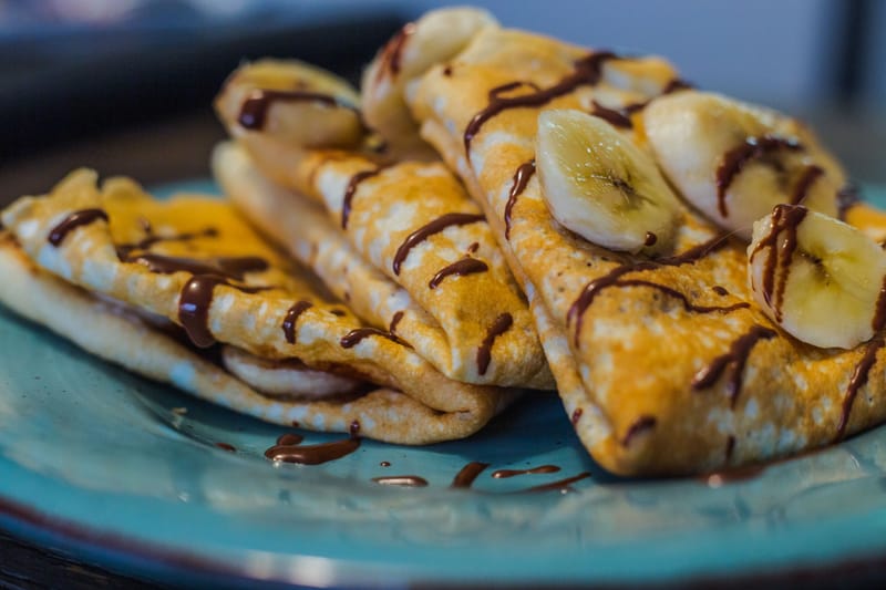 Nutella banana Crepe