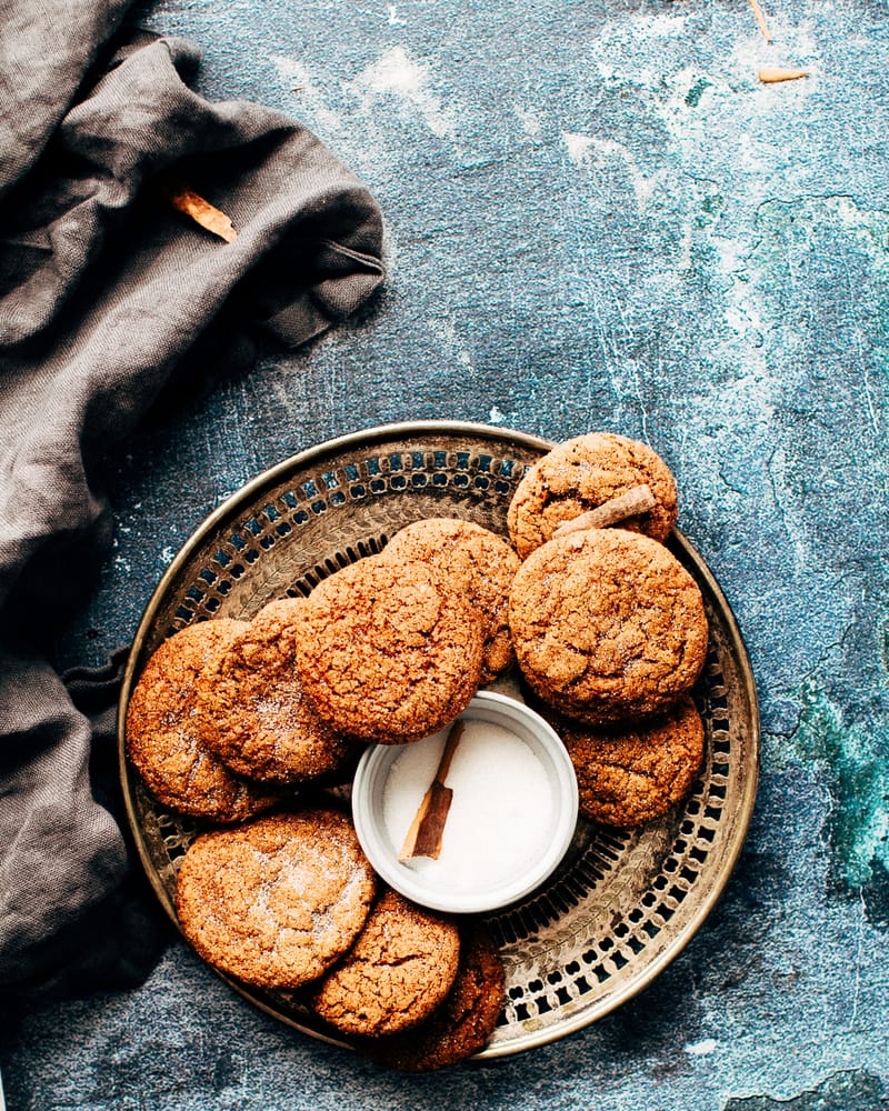 Galletas de manzana caramelizada