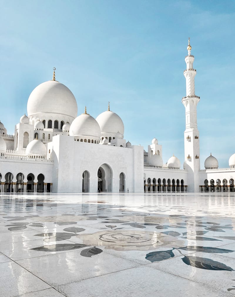 The Sheikh Zayed Grand Mosque