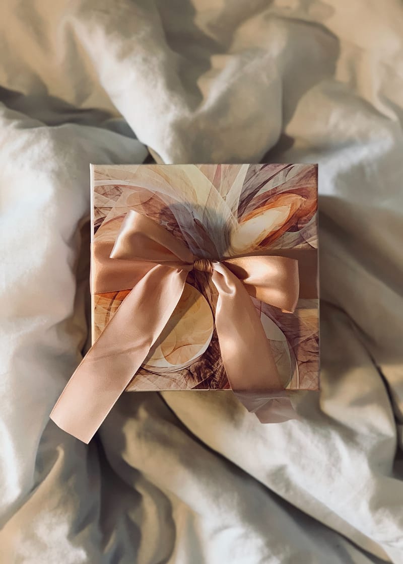 Sandy NG Fabric Gift wrap