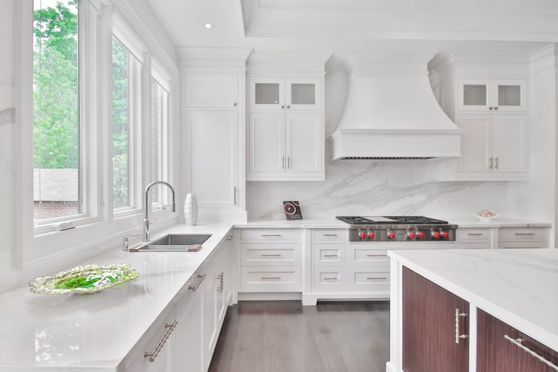 modular kitchen with fabuwood