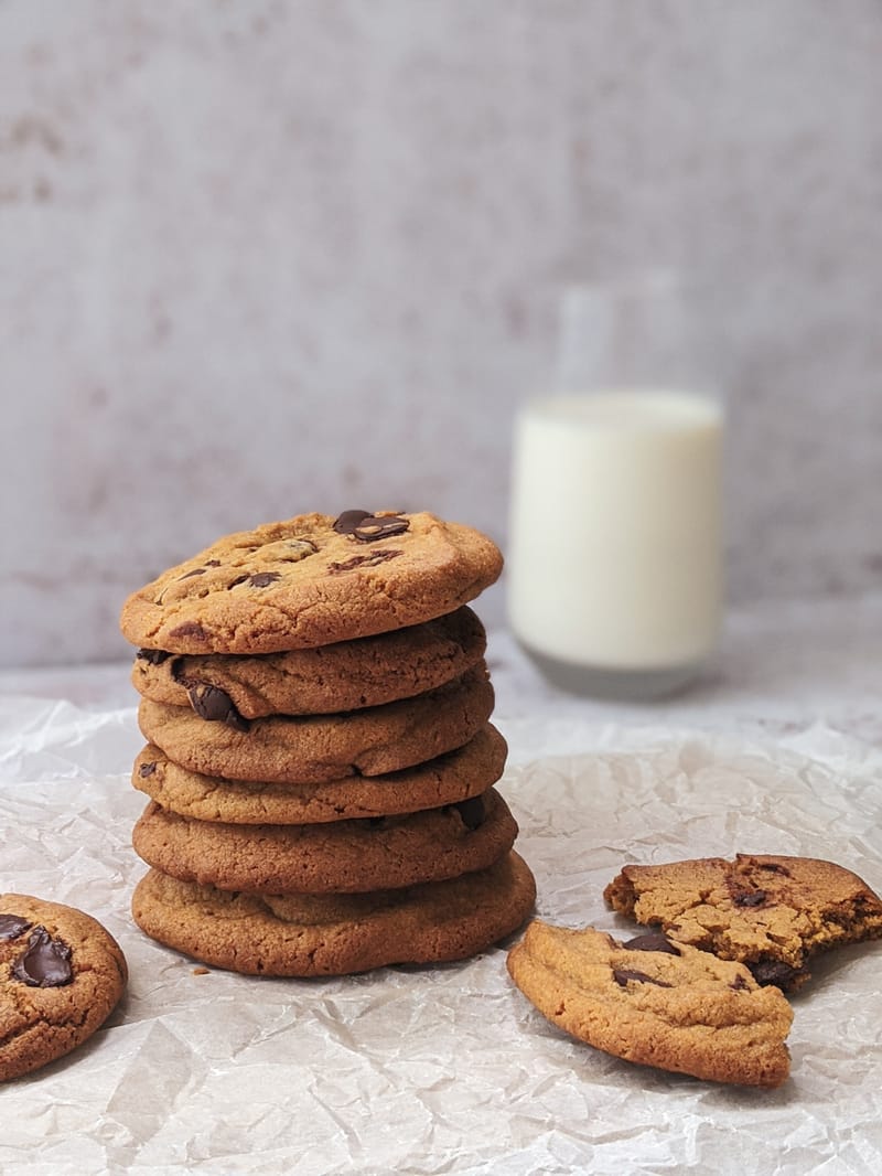 Galletas de chocolate y frutos secos