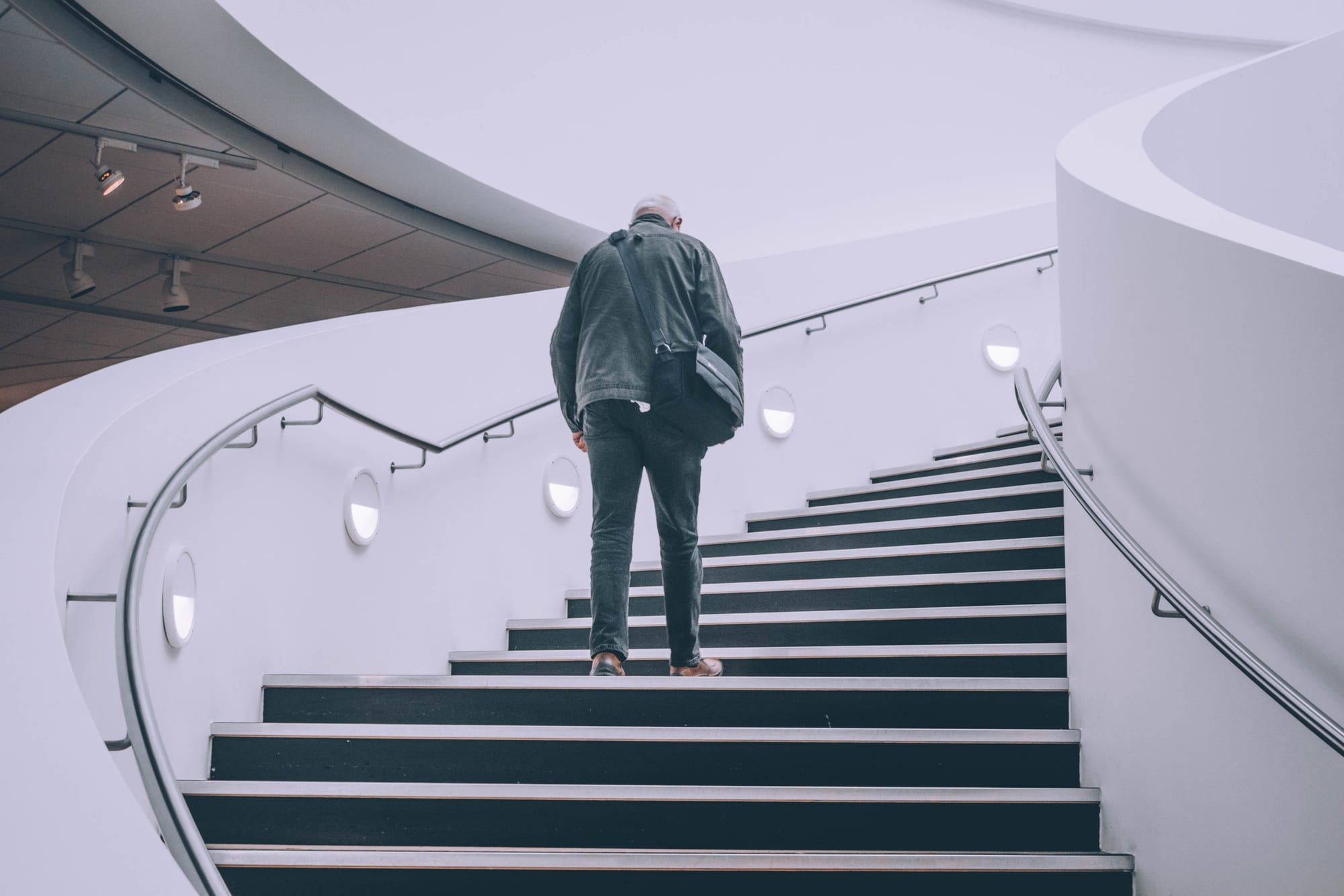 Keep your Hips Level on the Stairs