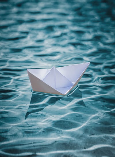 Friday, 18th February paper boat
