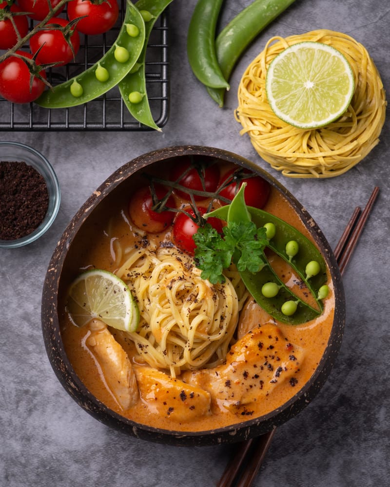 Coconut Noodle Soup