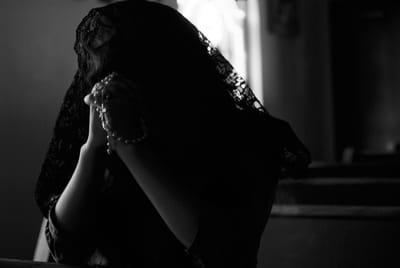 A prayer rises...