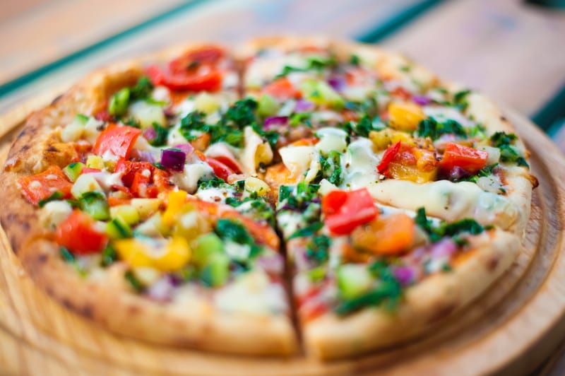 Vegetable Pizza ➡️(Mixed Vegetable Pizza)