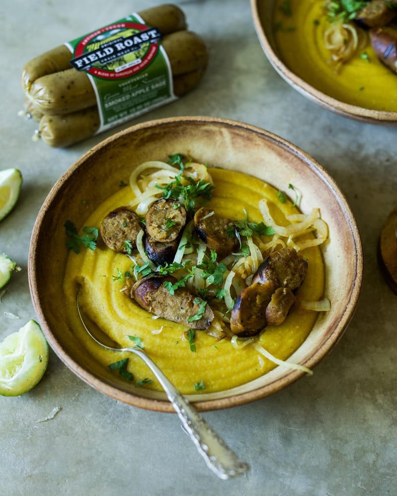 Sopa de cordero y lechuga