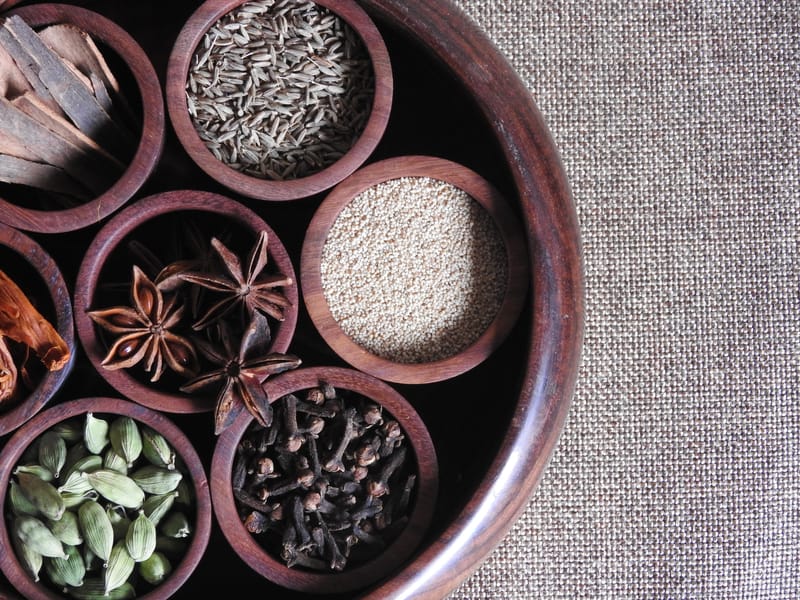 Spice Up Your Life: How to Cook with Spices to Balance the Gunas (qualities) in Ayurveda