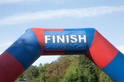 To the finish line