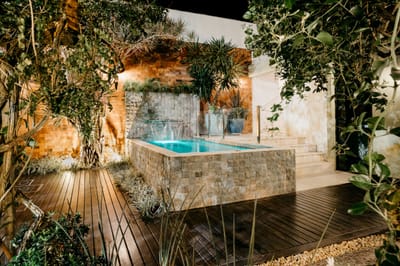 Strefa relaksu w ogrodzie