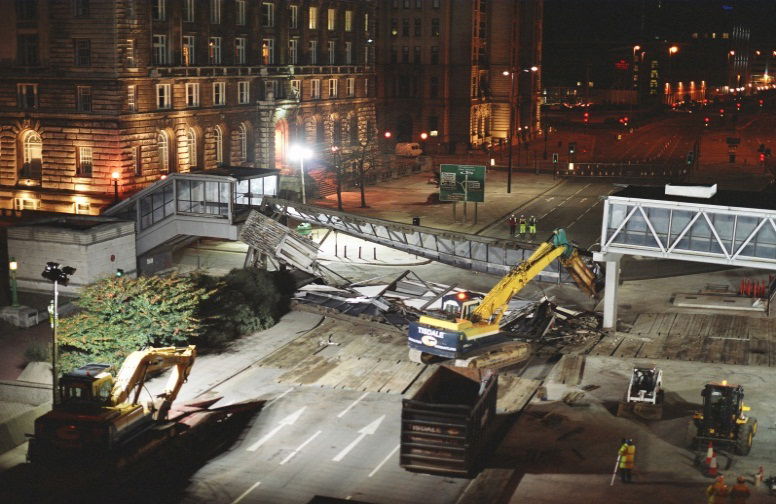 Strand Footbridge Liverpool