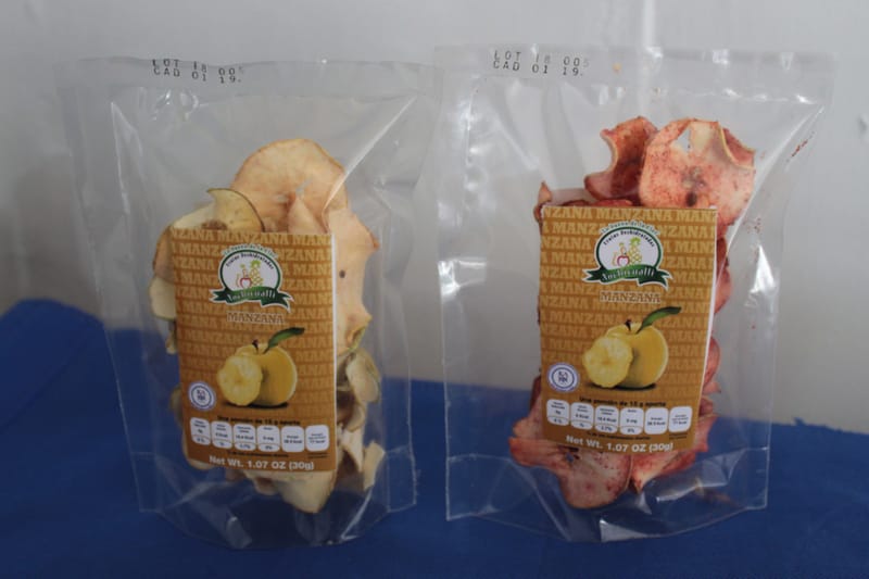 Manzana deshidratada Xochicualli