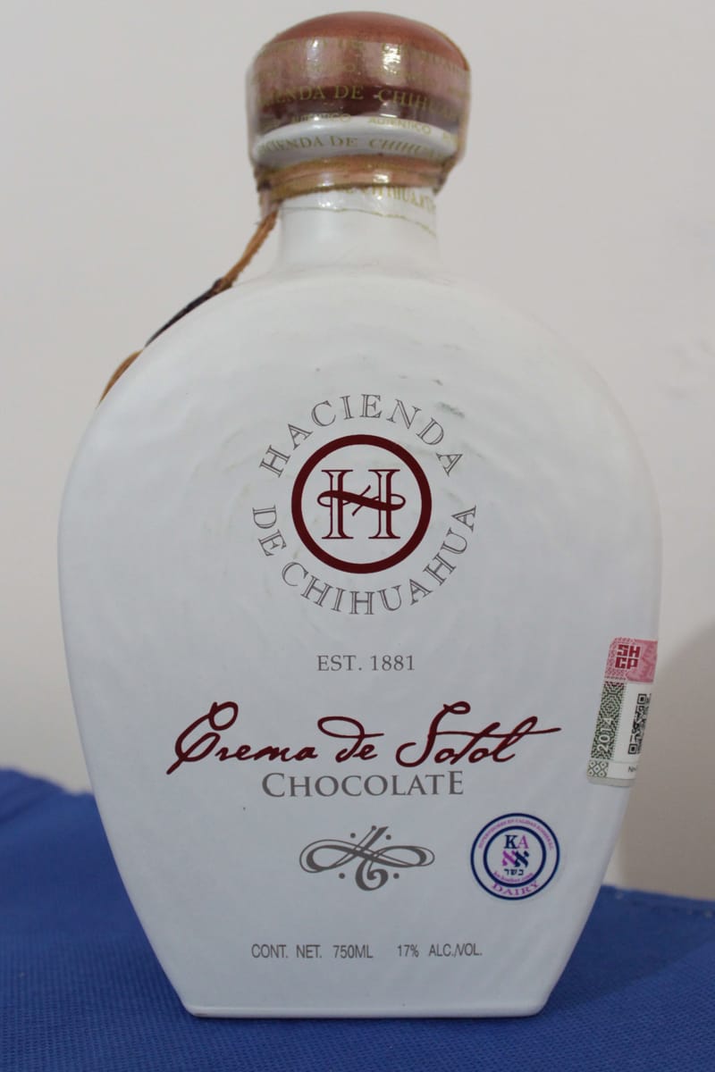 Hacienda de Chihuahua Crema de Sotol Chocolate