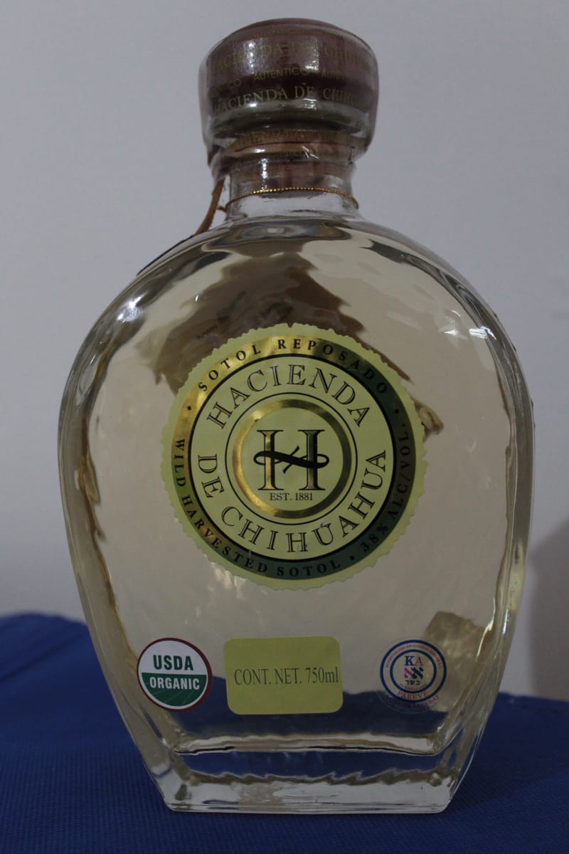 Hacienda de Chihuahua Sotol reposado