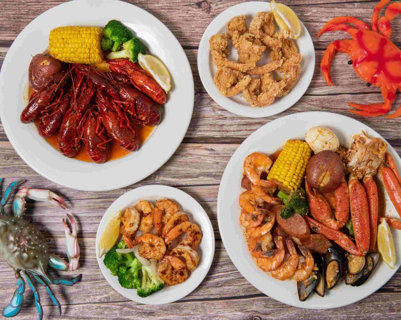 Juicy seafood