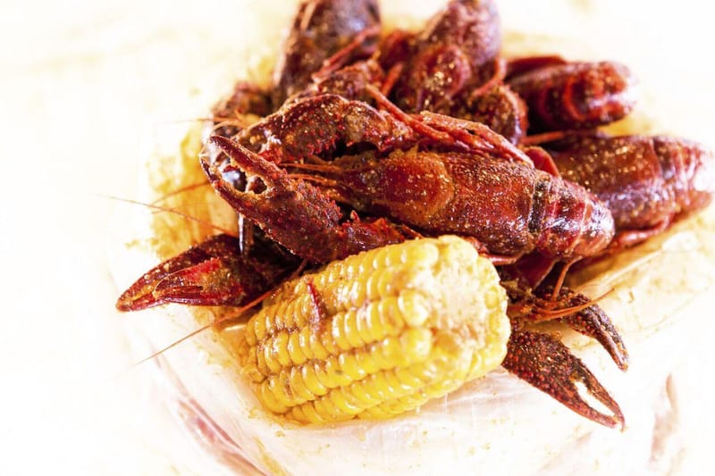 Juicy seafood