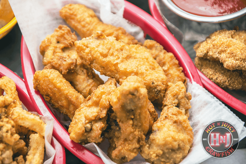Juicy seafood