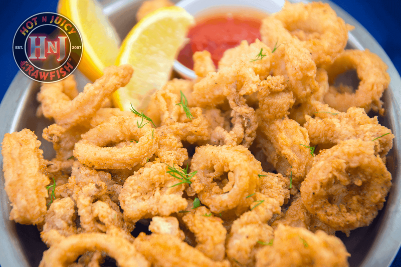 Juicy seafood