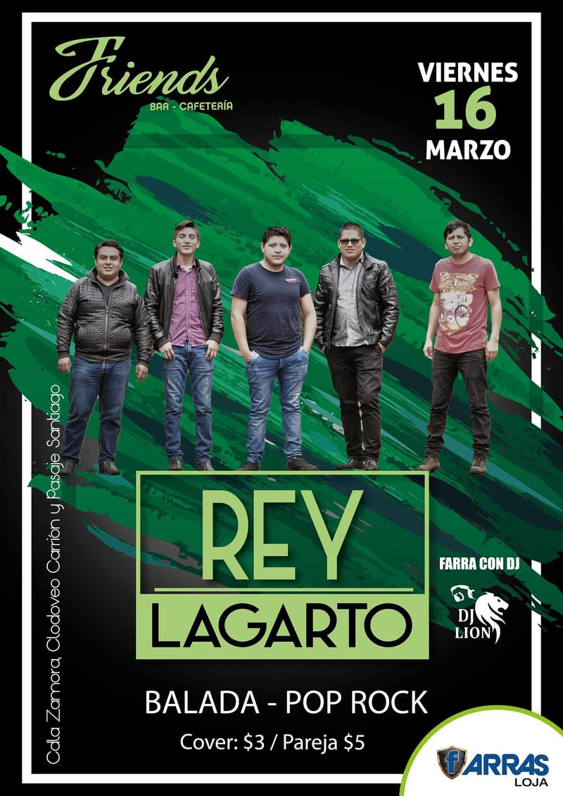 REY LAGARTO EN VIVO