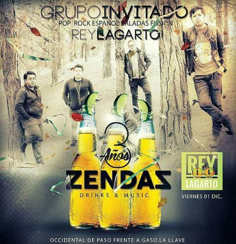 Aniversario Zendas bar