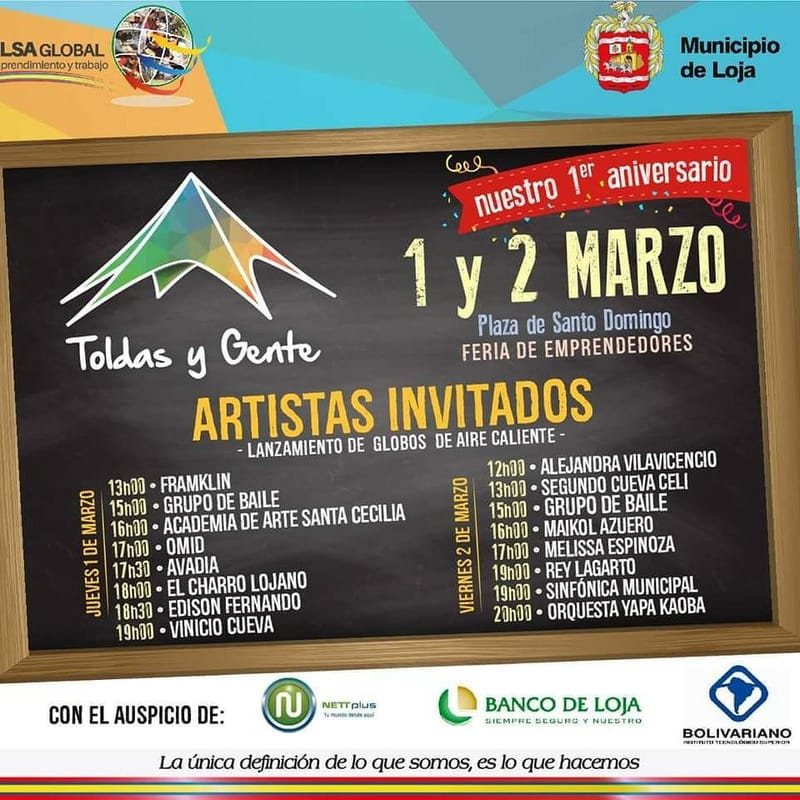 Toldas y Gente