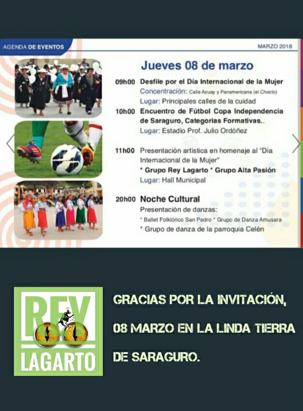 "Día Internacional de la Mujer" Saraguro