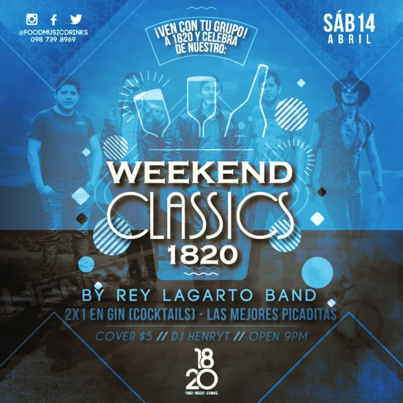 rey lagarto Weekend Classics 1820
