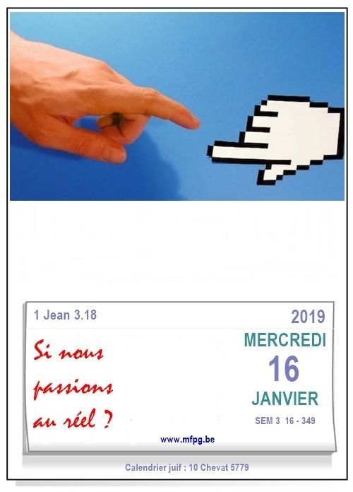 Si nous passions au réel ?